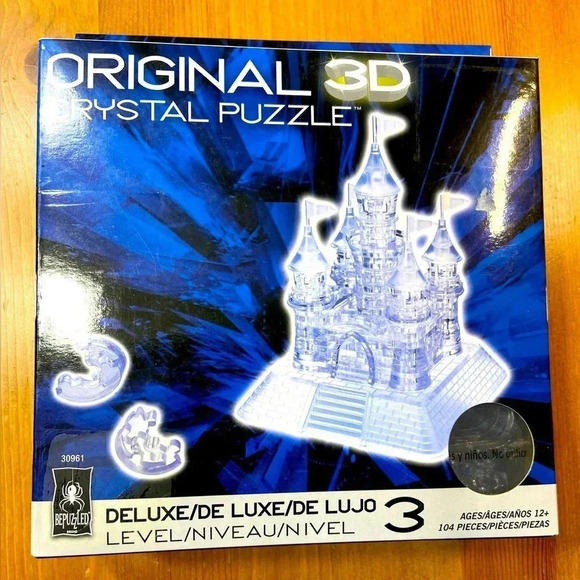 Other - Deluxe Original 3D Crystal  Puzzle 🏰 - BNIB